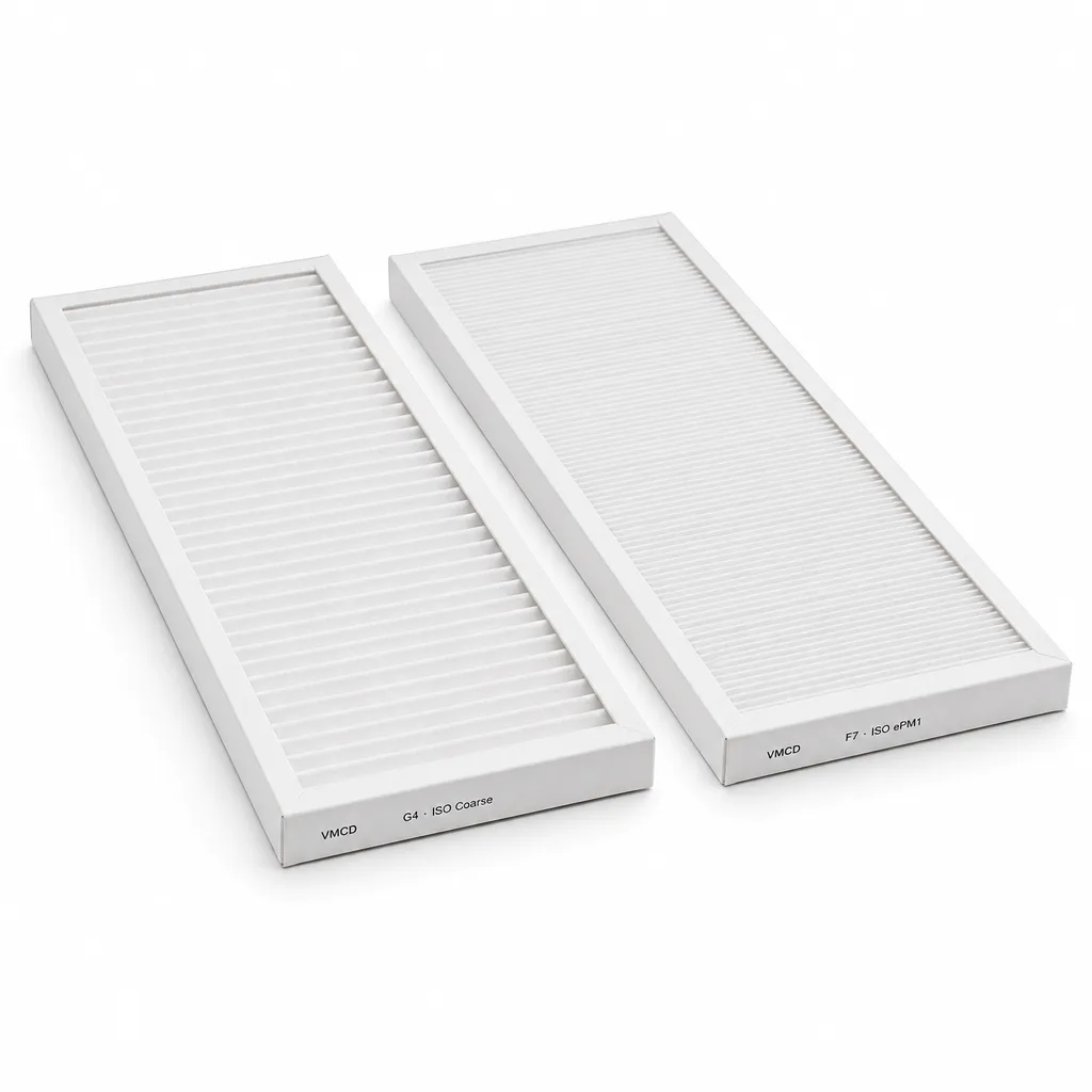 Kit filtres G4/F7 (ISO Coarse + ePM1)
