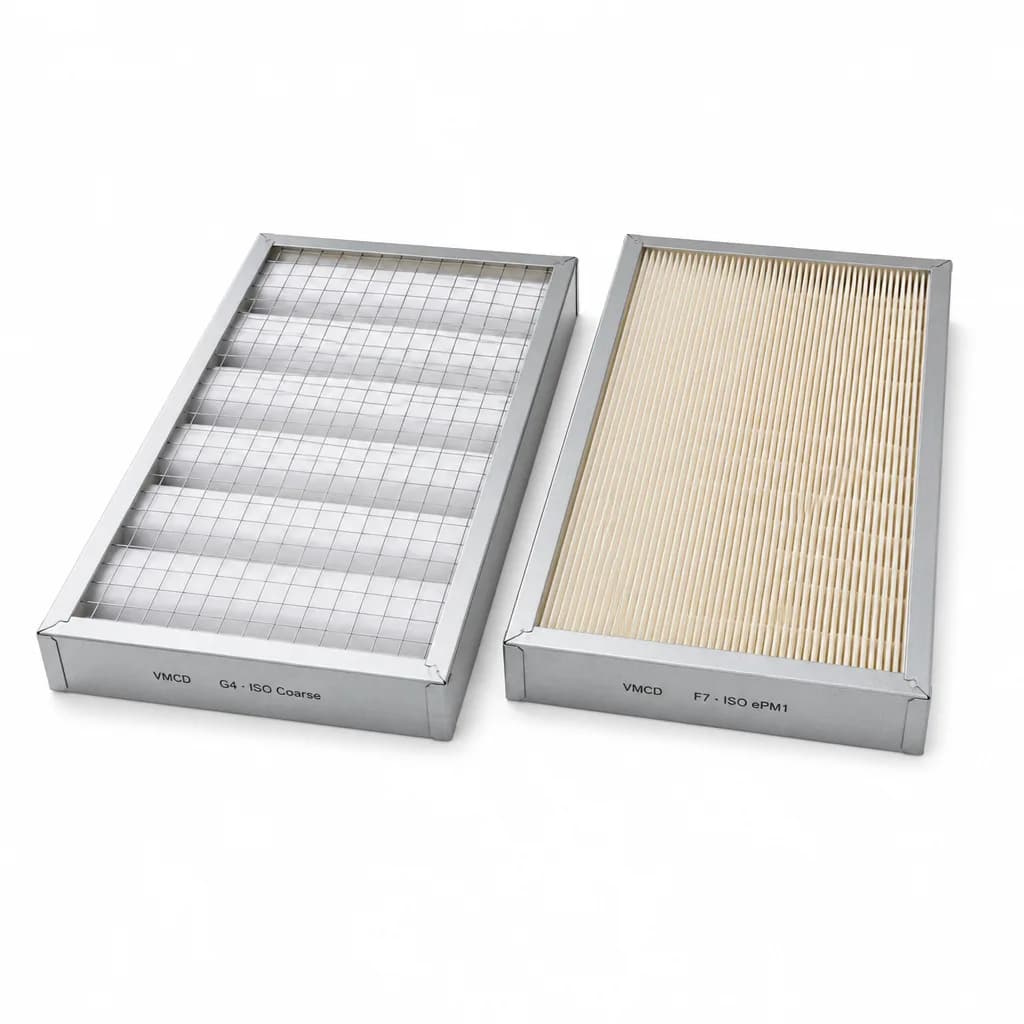 Kit filtres G4/F7 (ISO Coarse + ePM1)