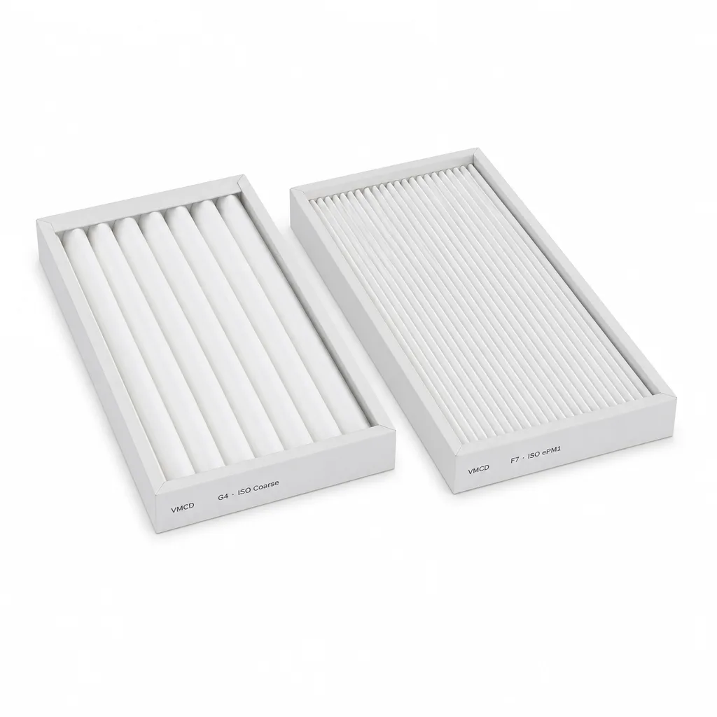 Kit filtres G4/F7 (ISO Coarse + ePM1)